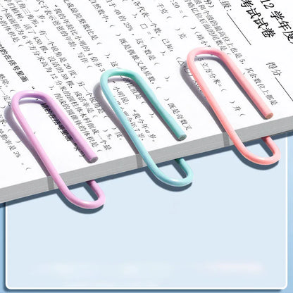 160 Pcs Color Paper Clips Office Supplies Paper Clip Large File Bookmark Paper Clip Organizer Stationery Stainless Steel