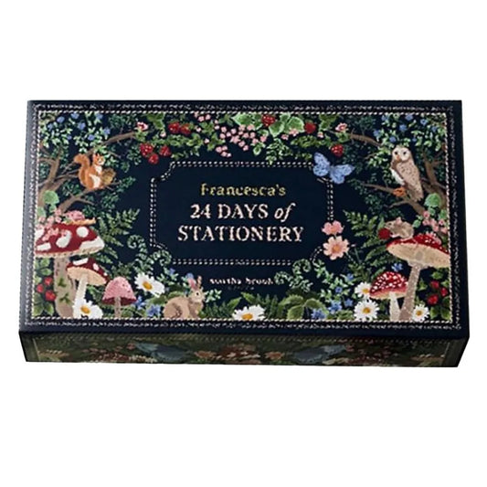 Winter Woodlands Design Christmas Countdown Calendar Stationery Supplies Collectible Presents Stationery Advent Calendar 24 Days