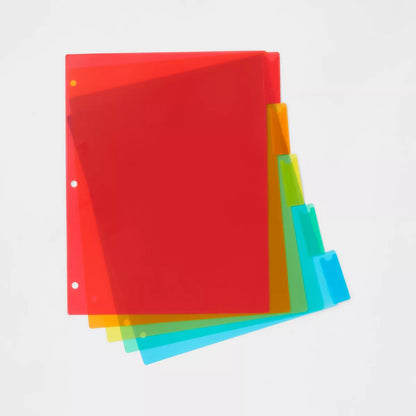 Plastic Letter Index Dividers - Up&Up