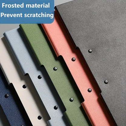 1Pc A4 File Folders, Documents Organizer, Clipboard with Cover, Paper Folder for Business & School, Stationery & Office Supplies