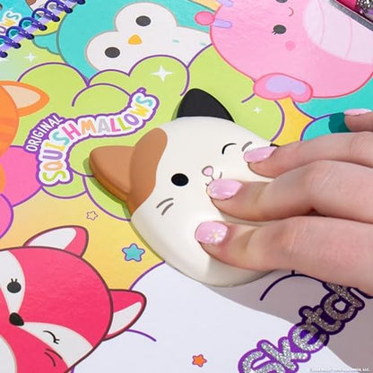 Original Squishmallows Sketchbook, over 20 Stationery Supplies, Features Squishmallows Scrapbook Stickers